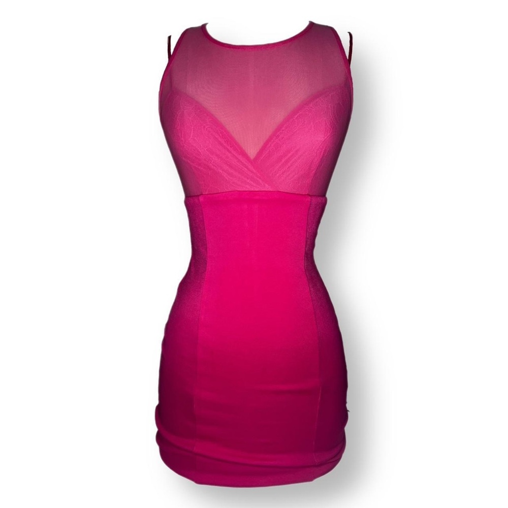 bebe Pink Body-Con Dress